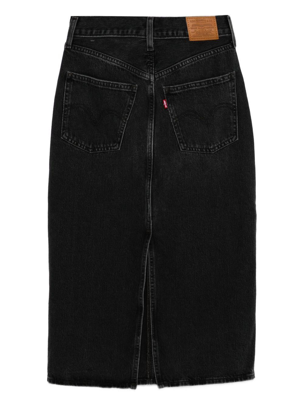 LEVIS Gonna midi in jeans 