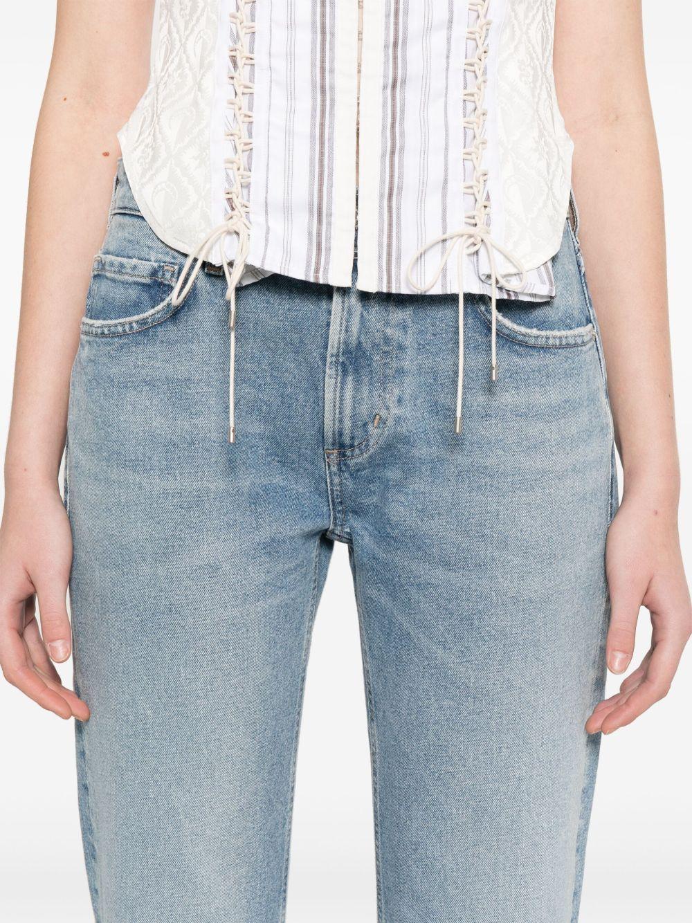 AGOLDE Jeans in denim blu 'Clair' 