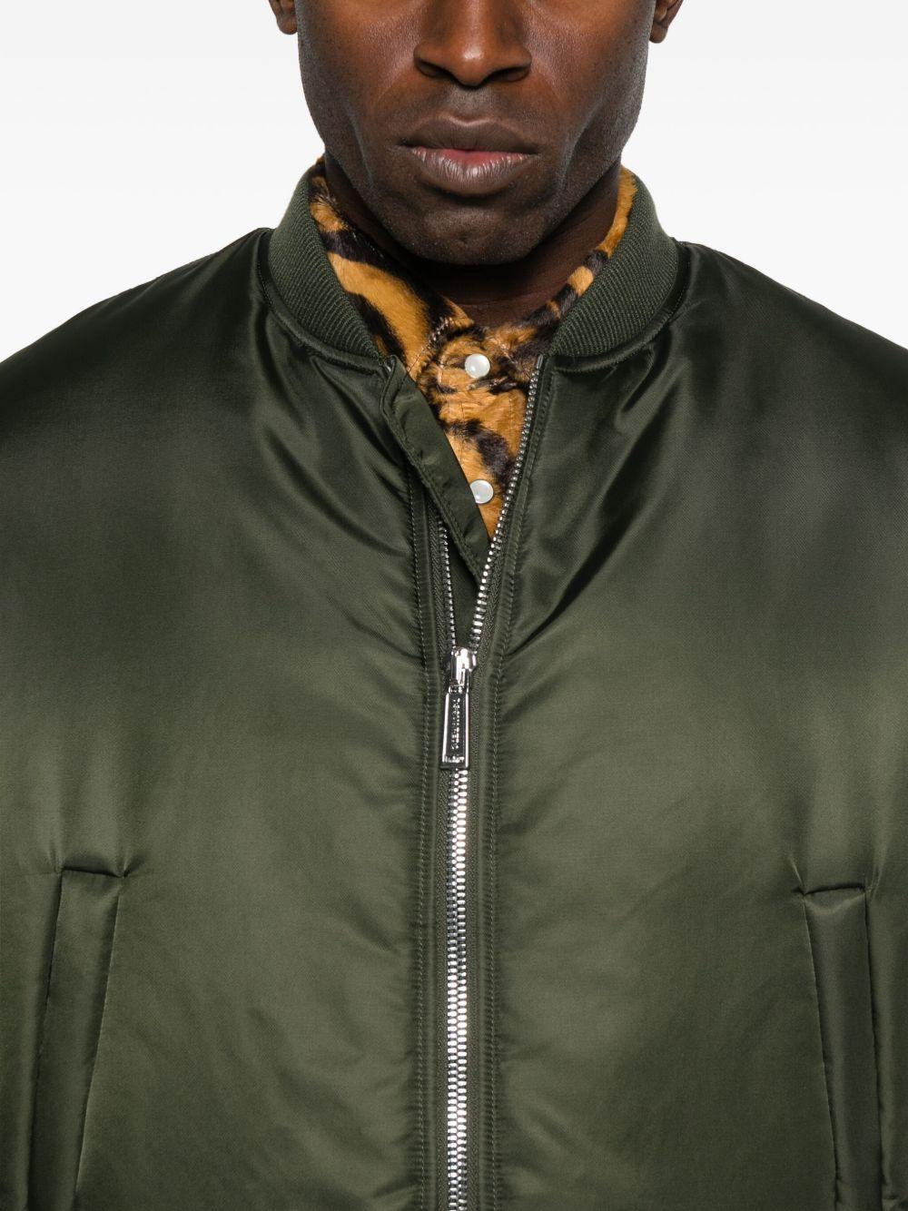 DSQUARED2 Bomber con zip 