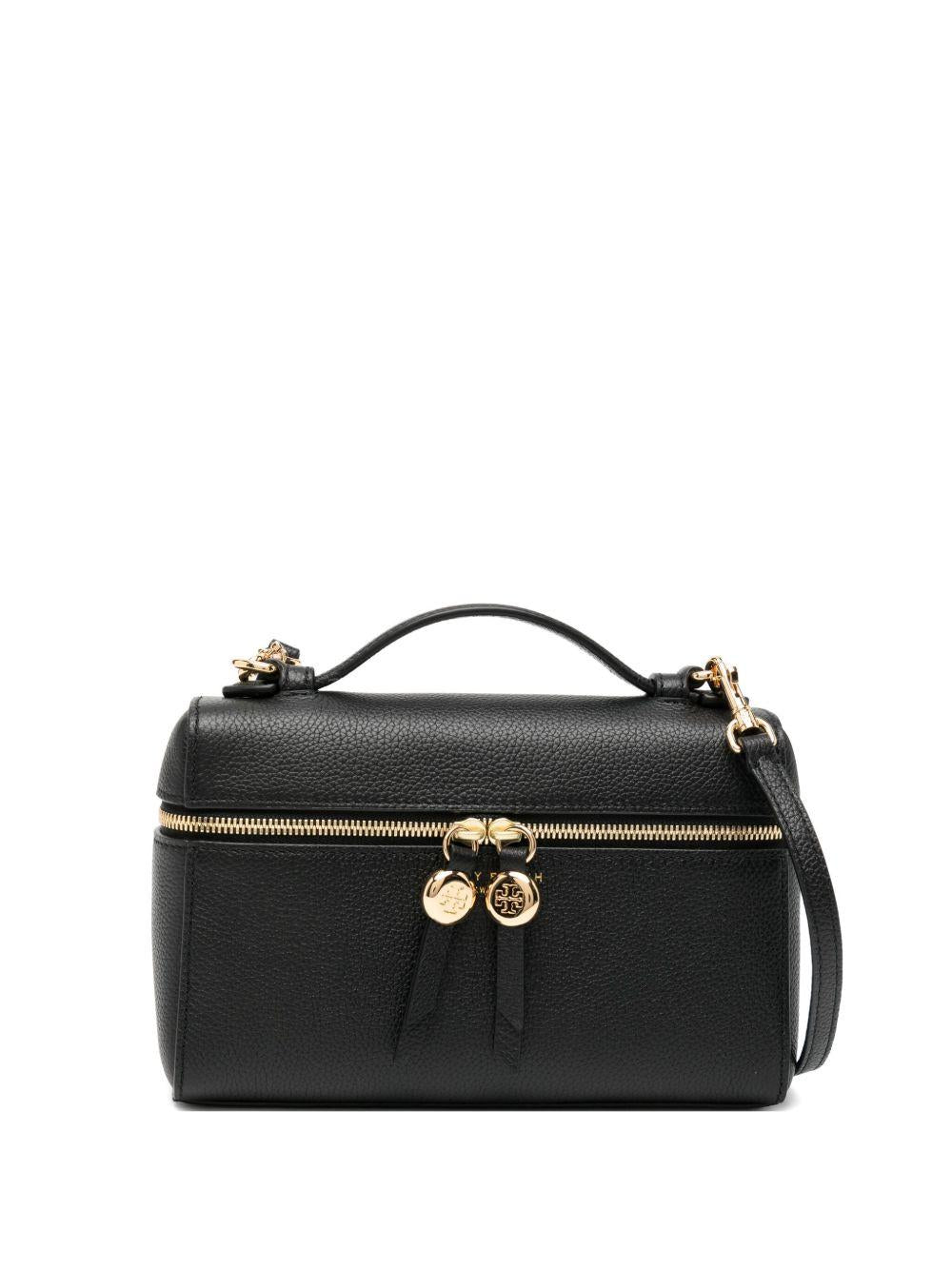 TORY BURCH Borsa a spalla 'Romy' in pelle nera 