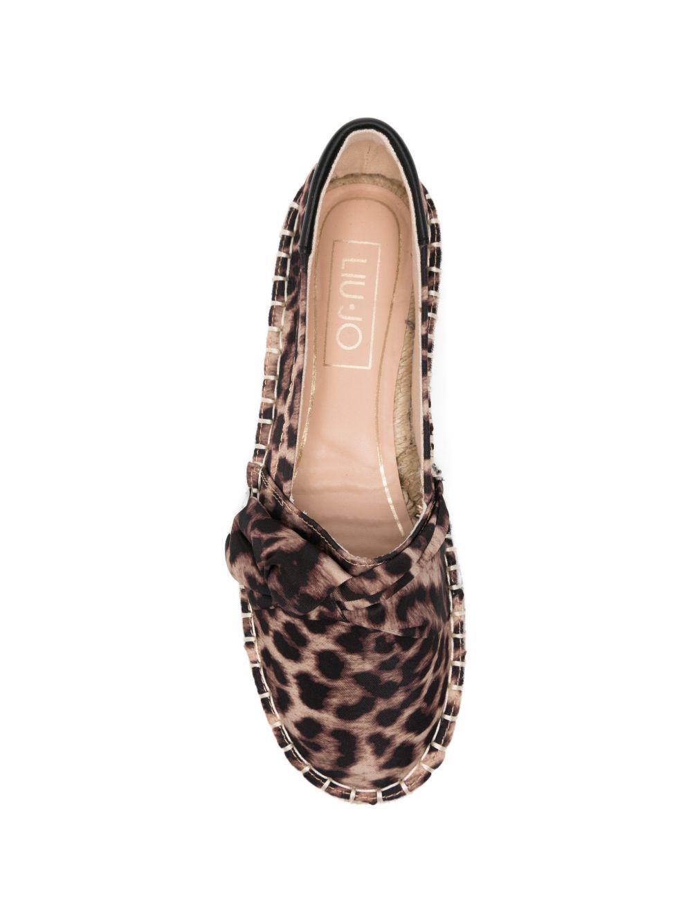 LIUJO Espadrillas leo print 