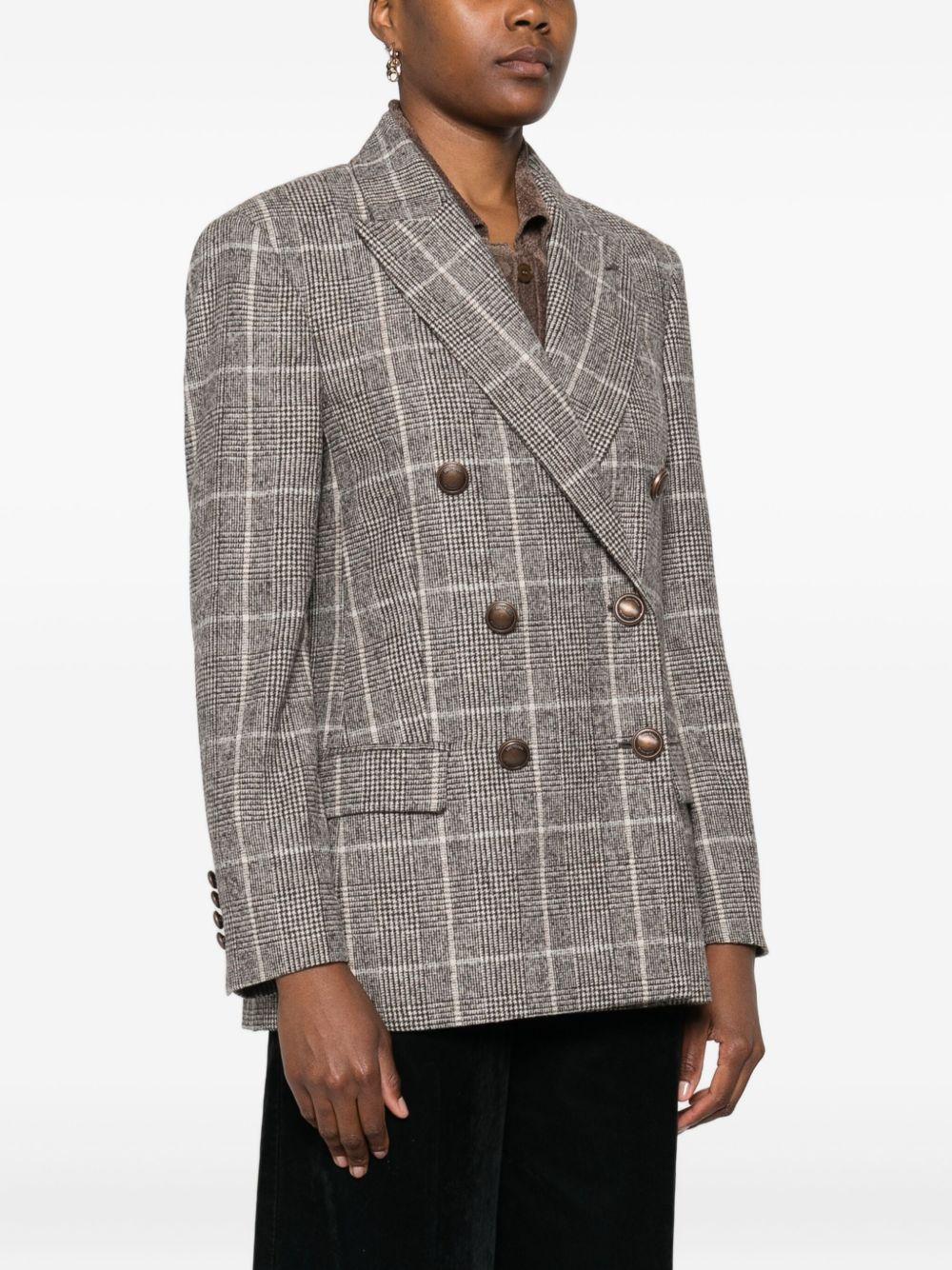 BRUNELLO CUCINELLI Blazer in Principe di Galles 