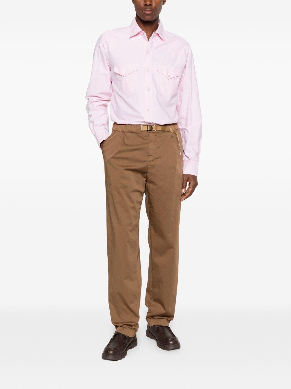 CHESAPEAKES Camicia Flagstaff rosa con tasche sul petto 