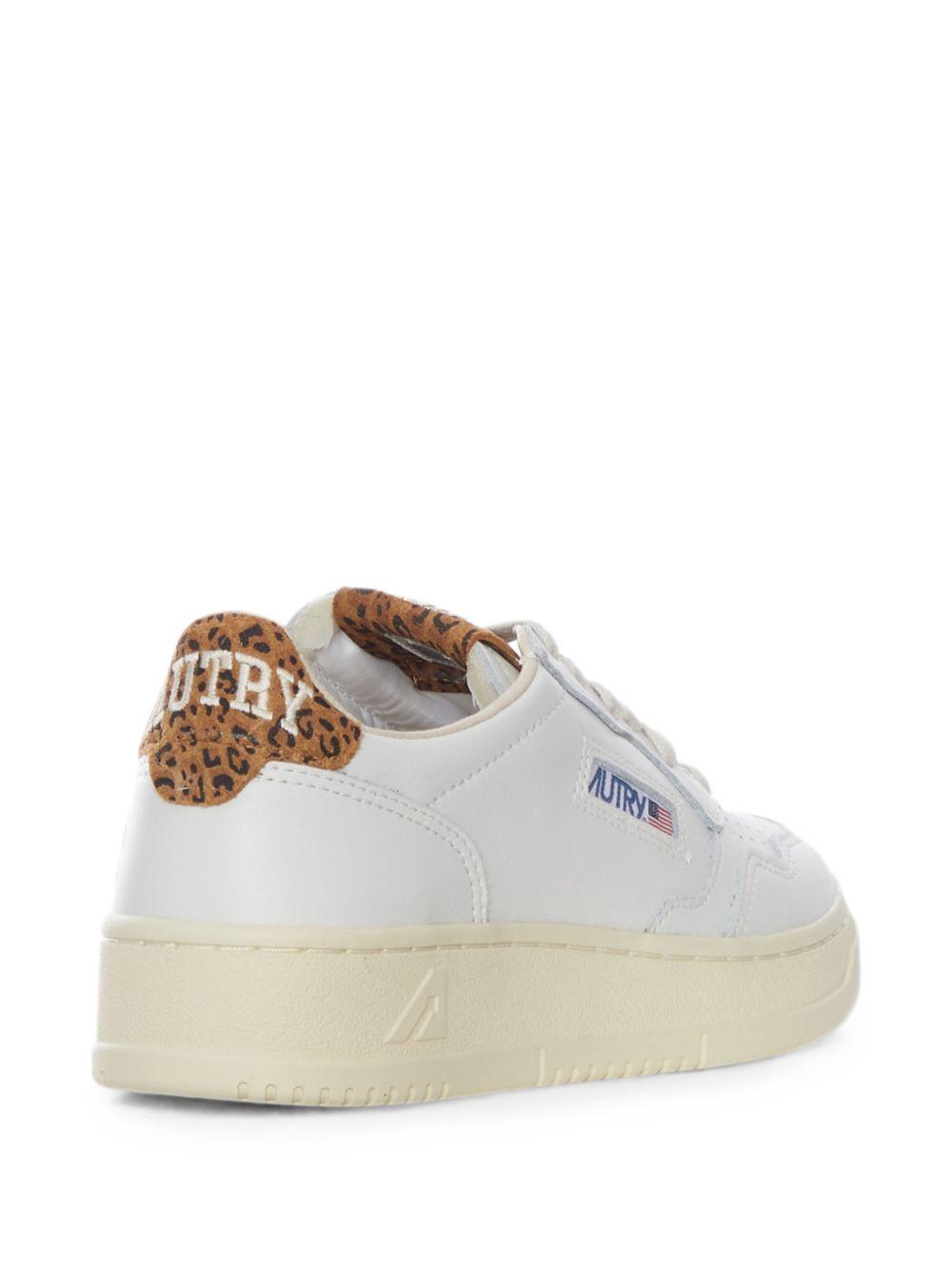 AUTRY Sneakers Medalist con inserti animalier 