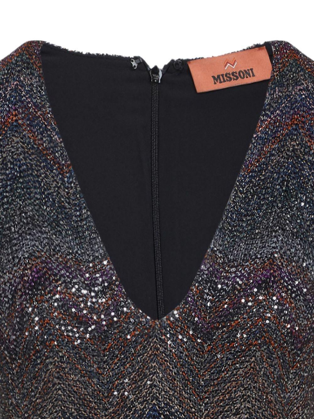 MISSONI Abito corto con paillettes 