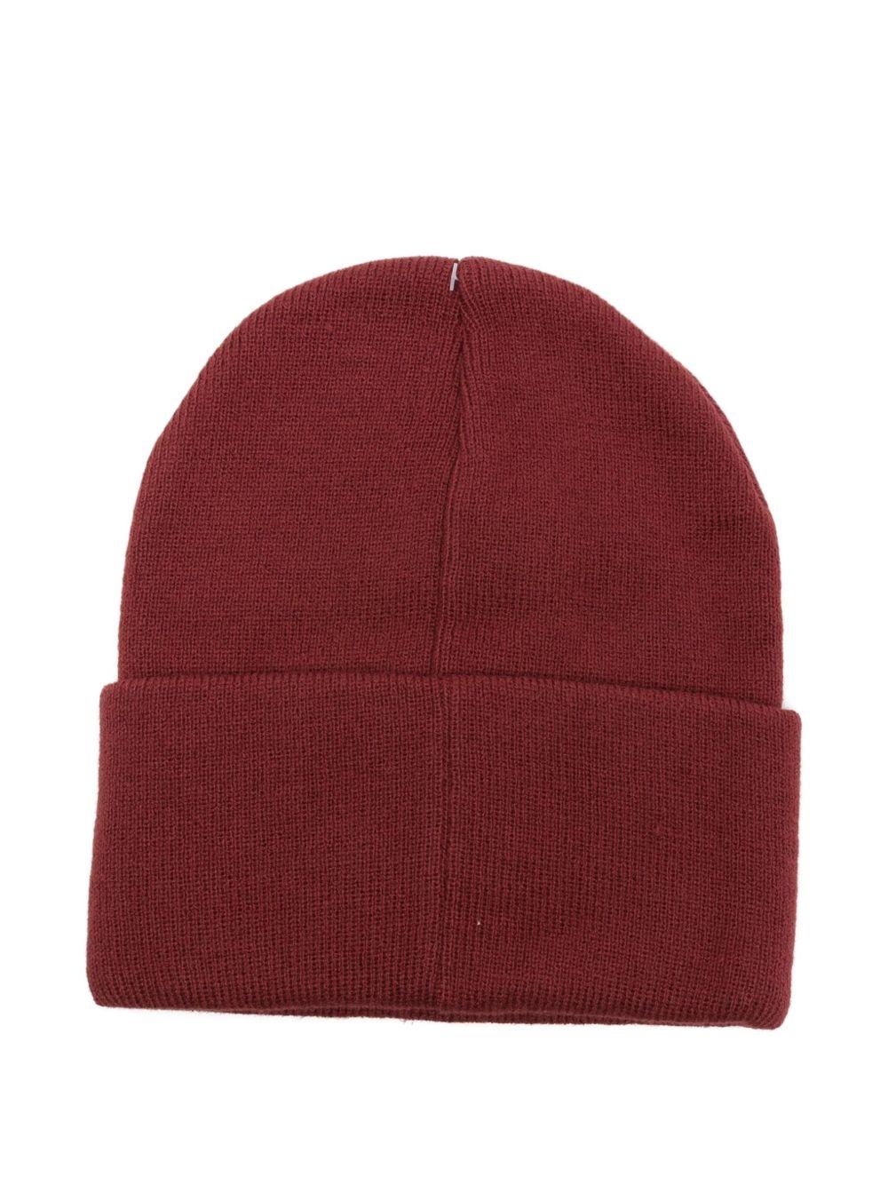 LEVIS Berretto rosso con logo 