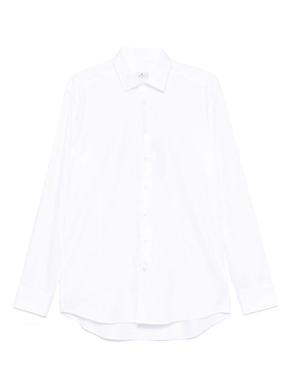 ETRO Camicia in cotone bianco 