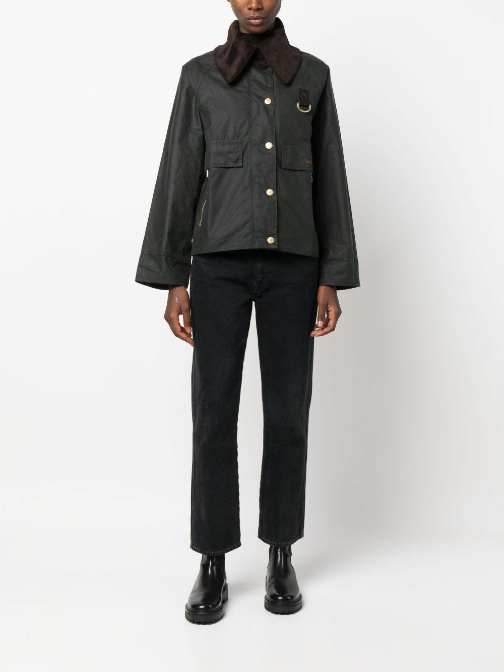 BARBOUR Giacca oversize con colletto a coste 