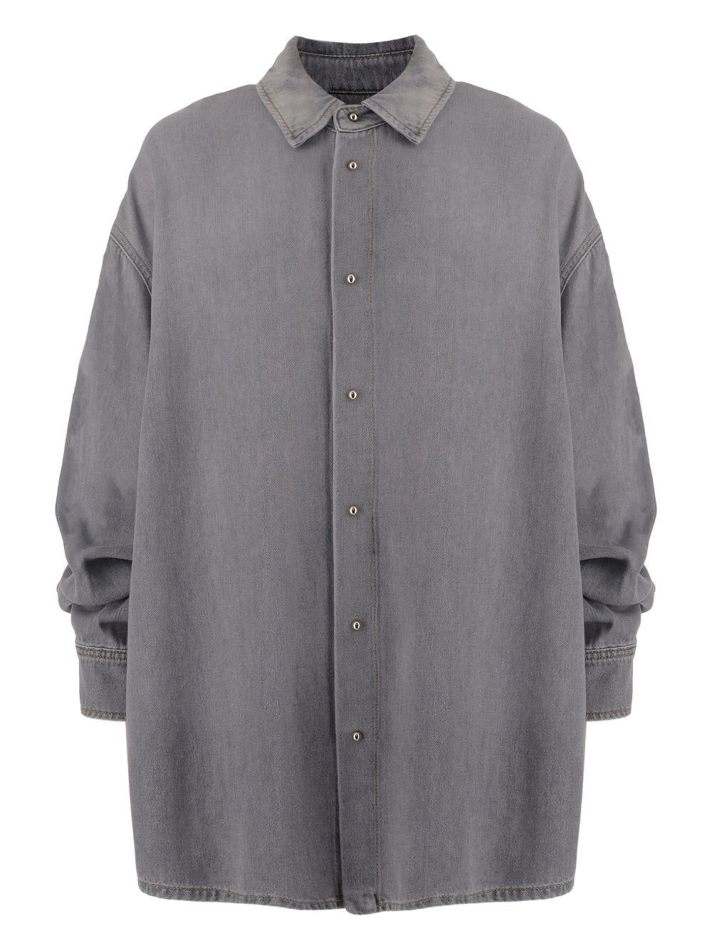 DARKPARK Camicia denim grigio 