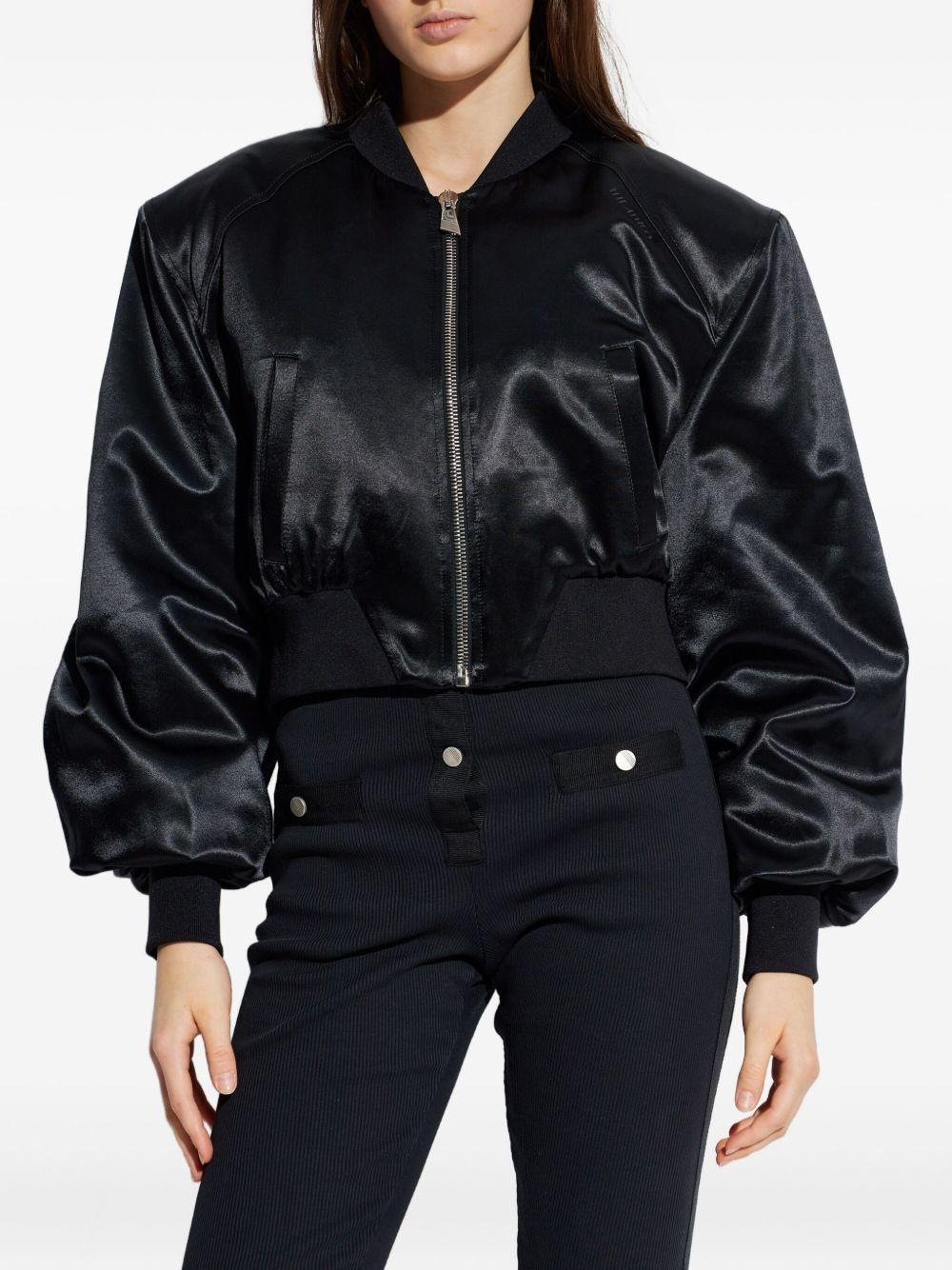 THE ATTICO Giacca bomber nero 
