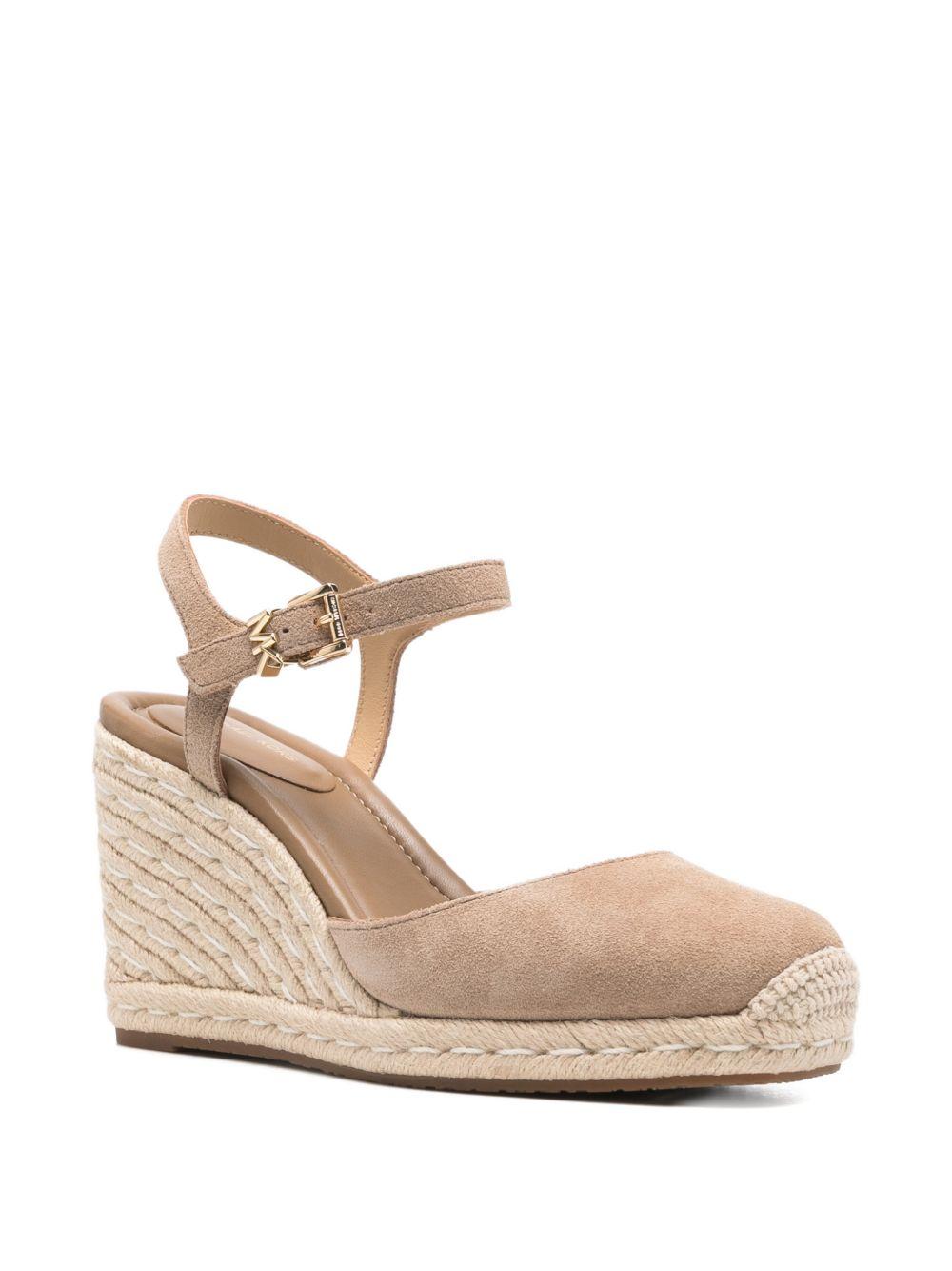 MICHAEL KORS Zeppa in corda beige 