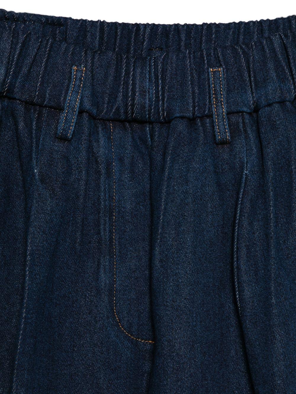 FORTE FORTE Jeans My Pants in cotone denim blu 
