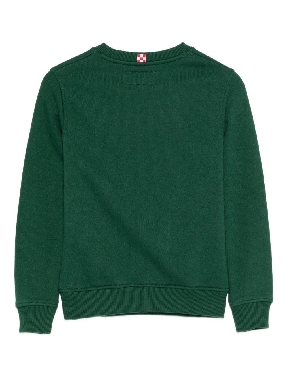 MC2 SAINT BARTH Felpa 'Hutton' verde 