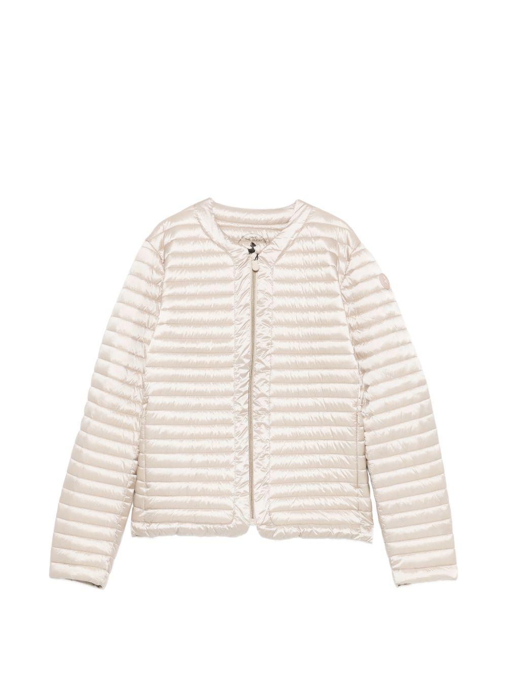 SAVE THE DUCK Piumino trapuntato Carina beige chiaro 