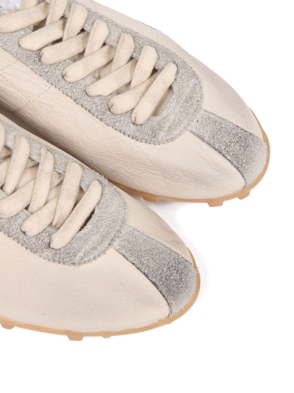 MAISON MARGIELA Sneakers in pelle beige 