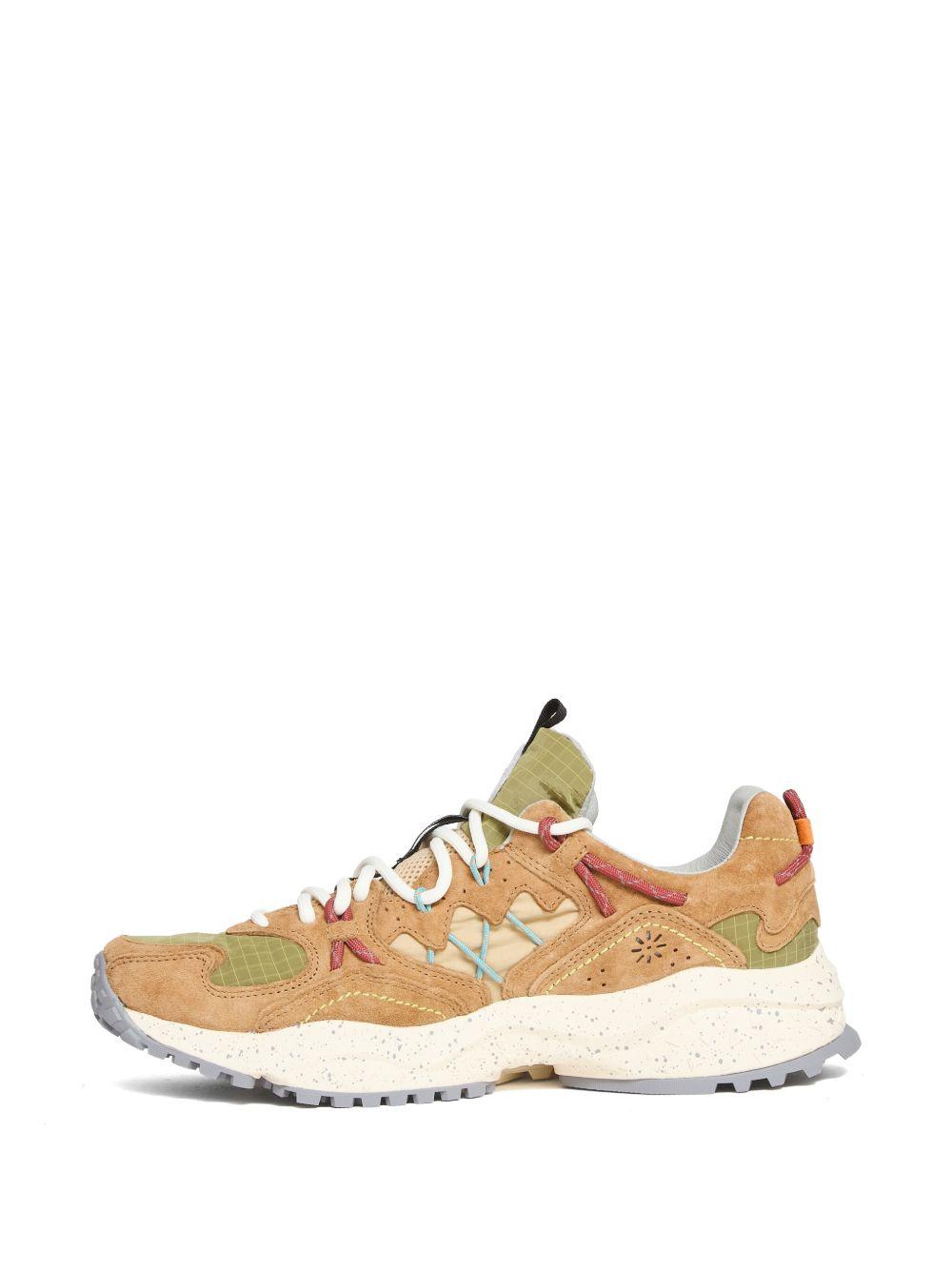 FLOWER MOUNTAIN Sneakers basse Yamabushi cammello 