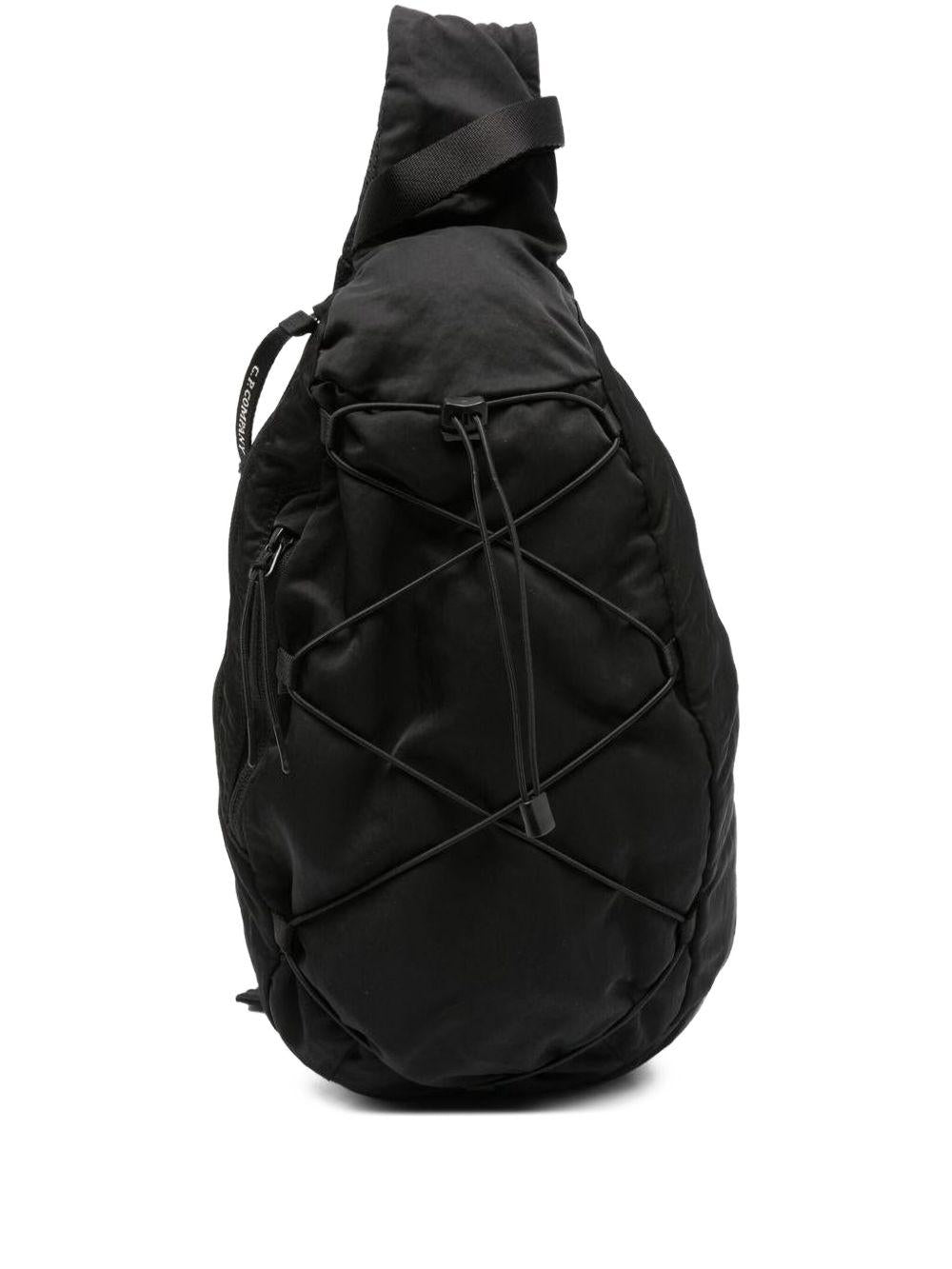CP COMPANY Zaino nero con coulisse 