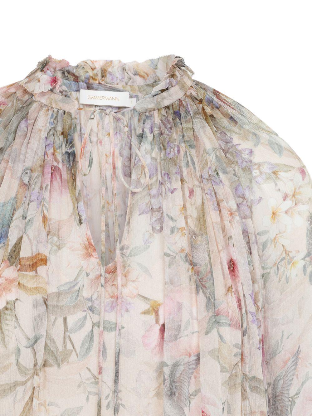 ZIMMERMANN Blusa fantasia pastello 