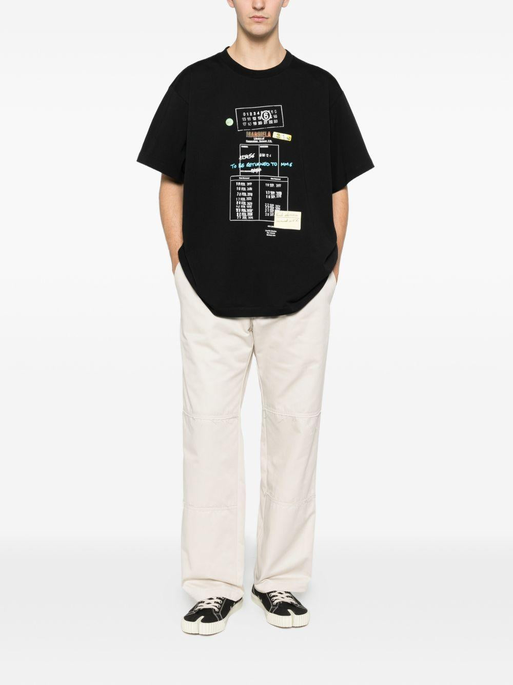 MM6 MAISON MARGIELA Pantaloni svasati beige 