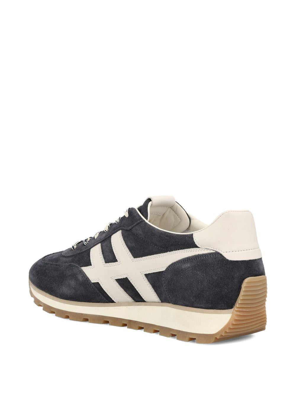 HOGAN Sneakers grigio con dettaglio H 