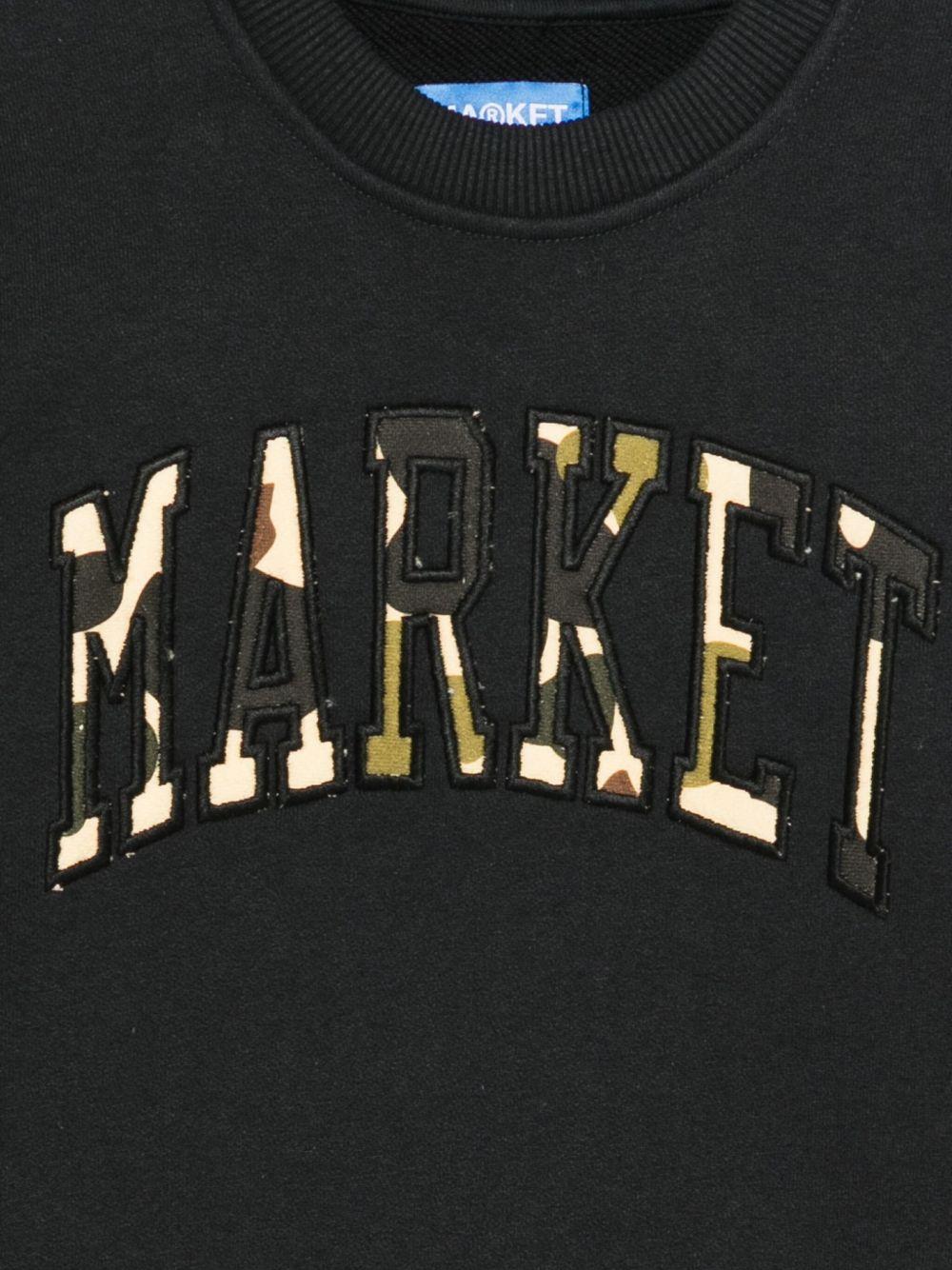 MARKET Felpa girocollo con stampa 