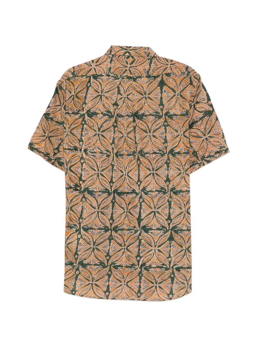 SEBAGO Camicia Littleriver in cotone stampata 