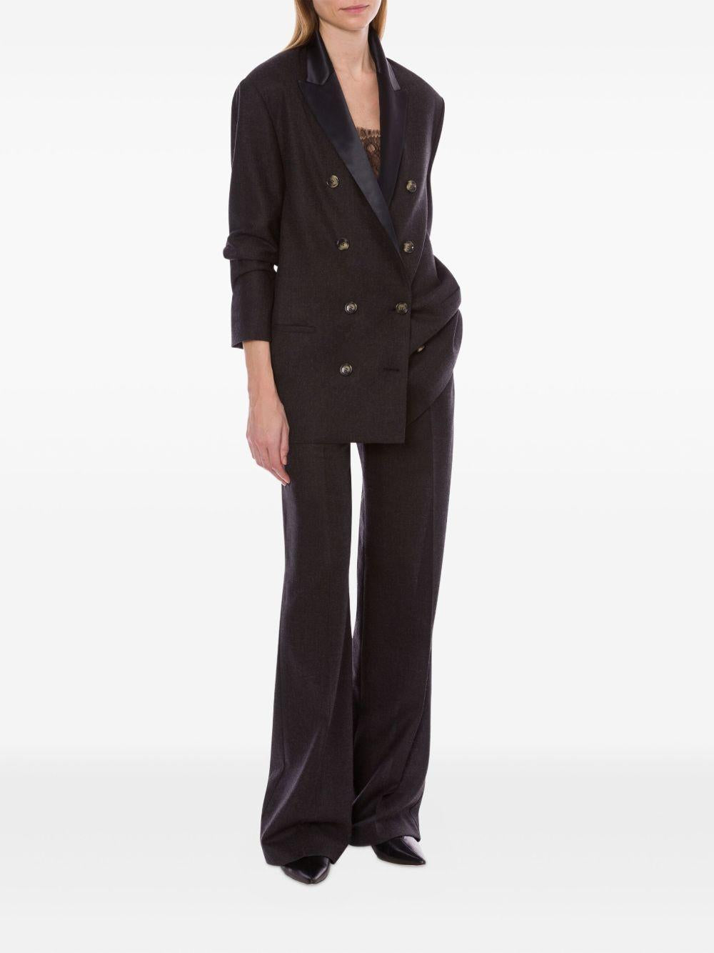 ALBERTA FERRETTI Blazer doppiopetto in lana 