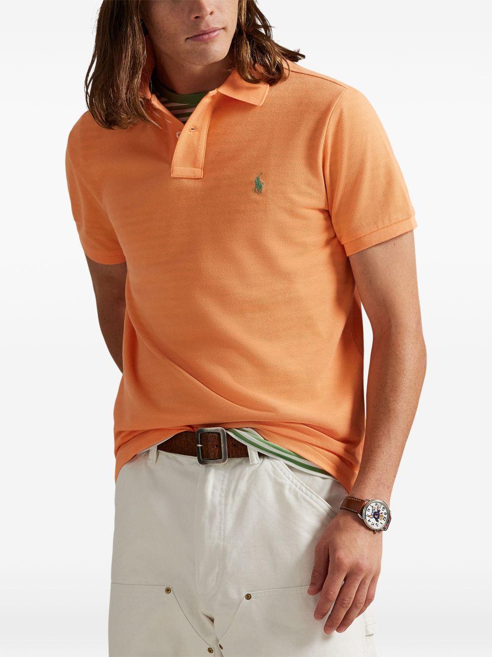 POLO RALPH LAUREN Polo arancione con logo 