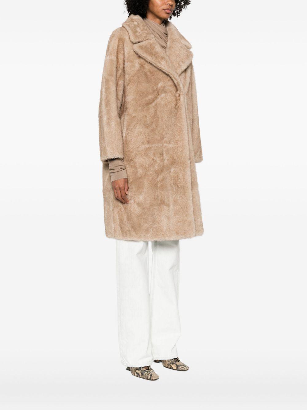 BETTA CORRADI Cappotto in ecopelliccia 