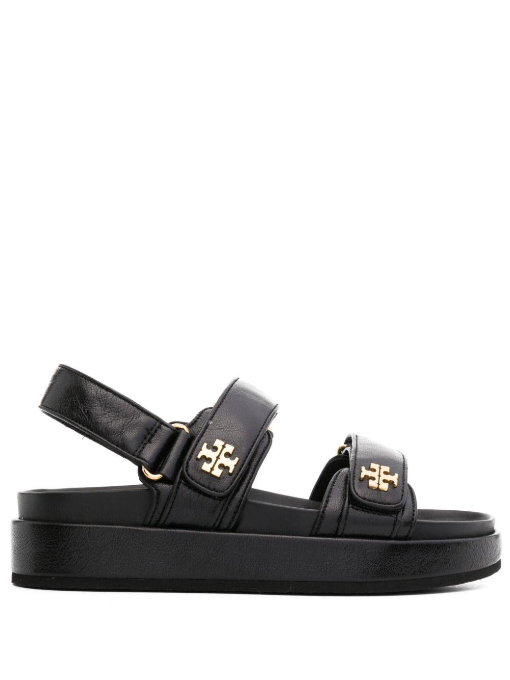 TORY BURCH Sandali slingback neri con doppia fascia 