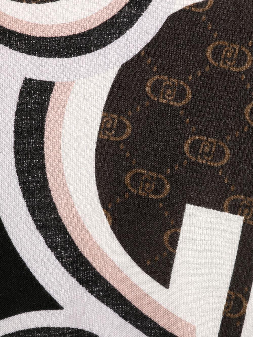 LIUJO Sciarpa con logo 