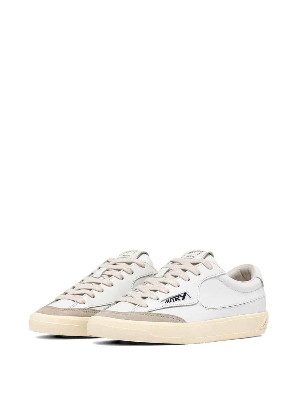 AUTRY Sneakers Windscape pelle bianca 