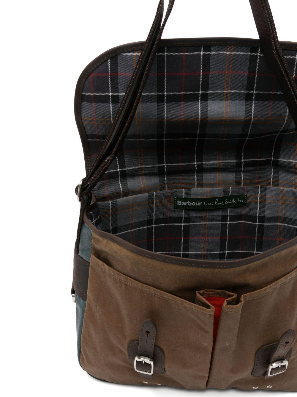 BARBOUR Borsa messenger marrone 