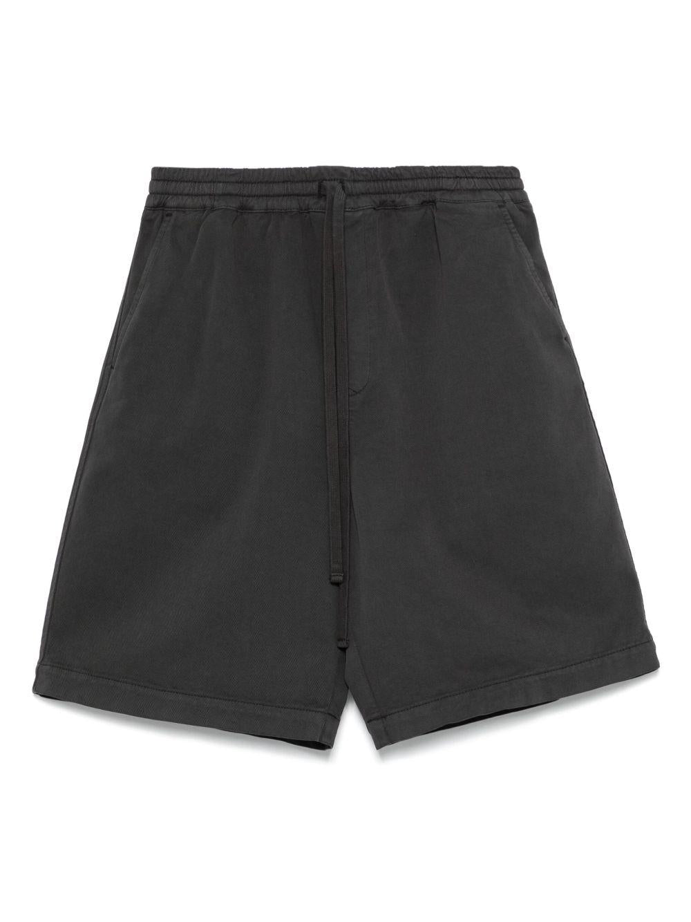 CARHARTT WIP Bermuda sportivi in cotone grigio scuro 