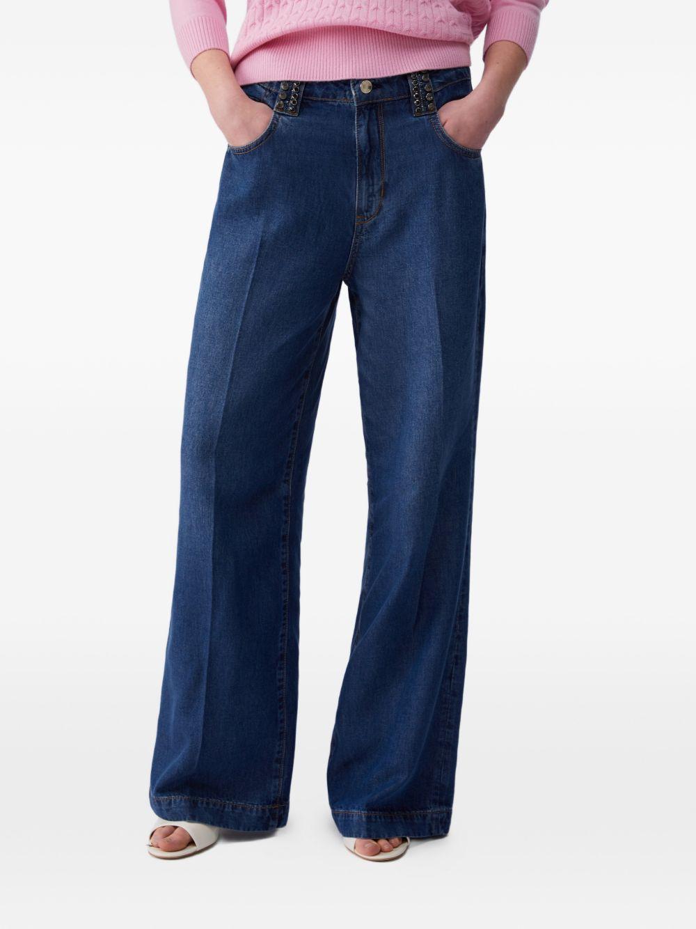 LIUJO Jeans con effetto wash blu 