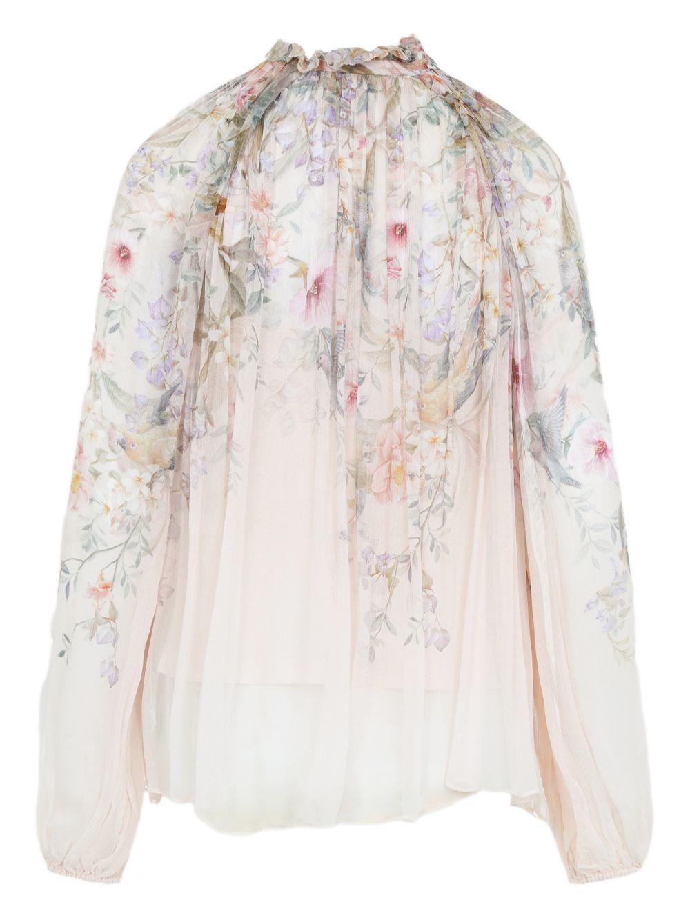 ZIMMERMANN Blusa fantasia pastello 
