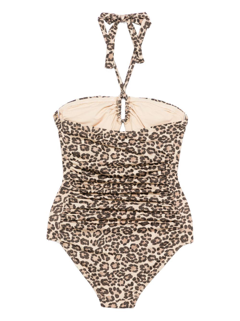 ZIMMERMANN Costume intero leopardato 