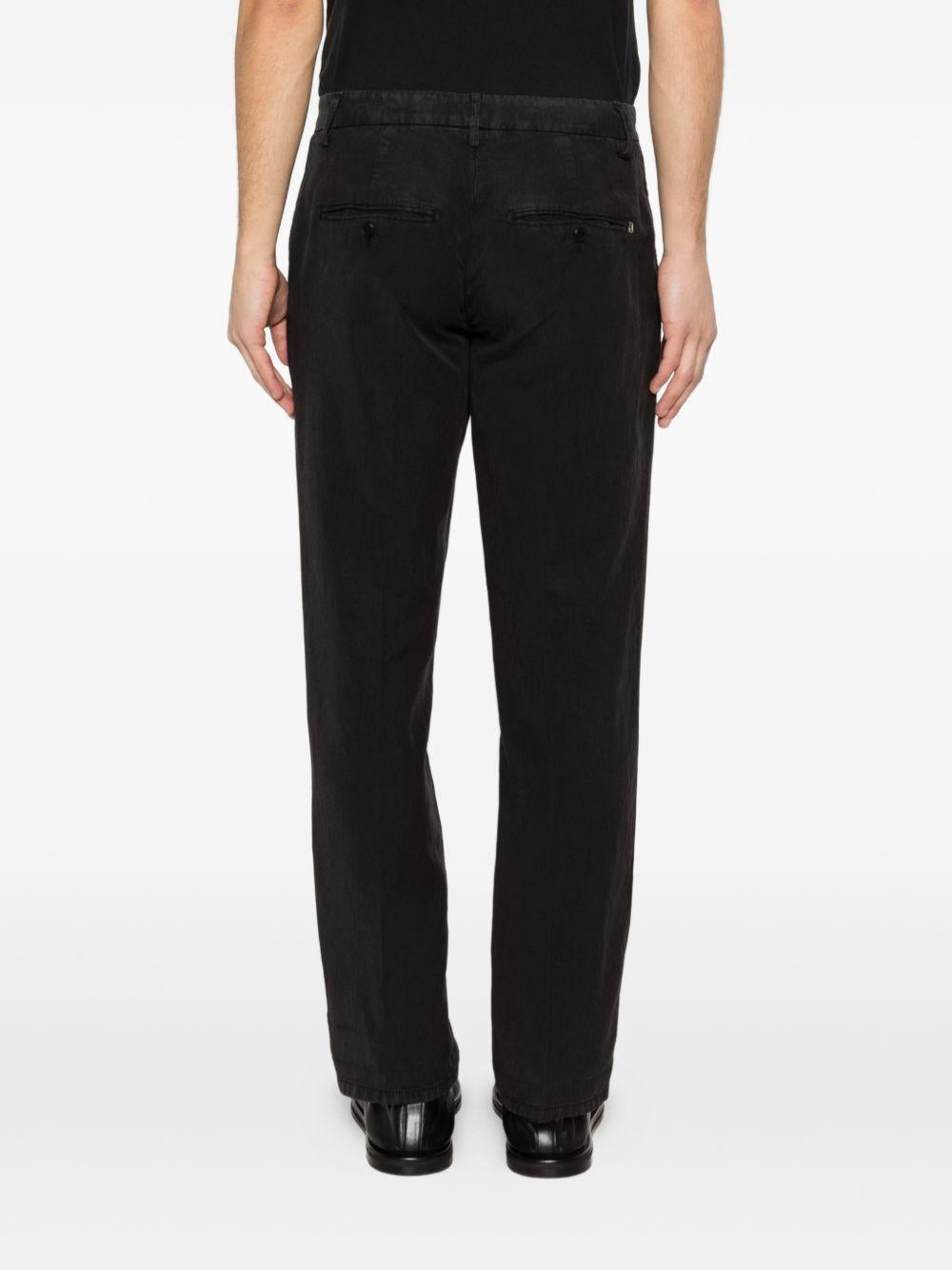 DONDUP Pantaloni Gaubert neri 