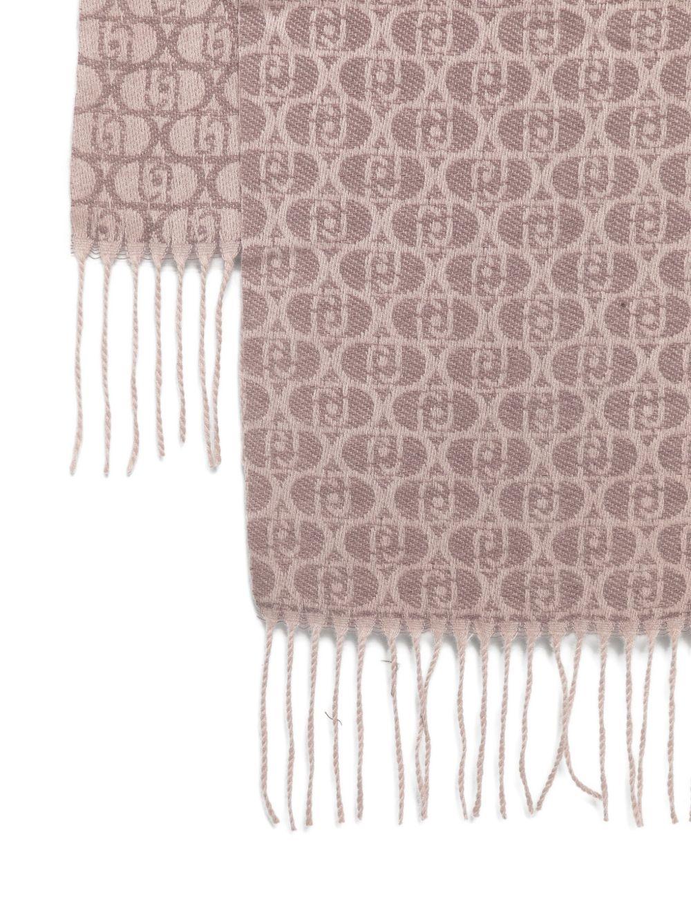 LIUJO Sciarpa logo monogram 