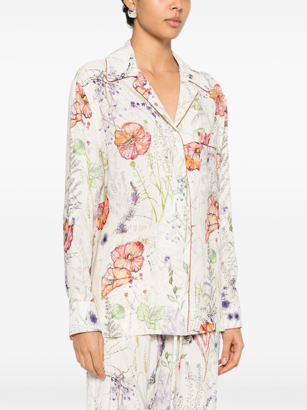 ALEXANDER McQUEEN Camicia fantasia 