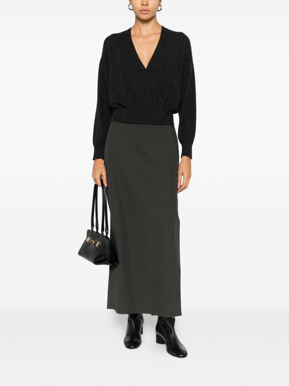 IVORY PARIS Maglia con scollo a V 