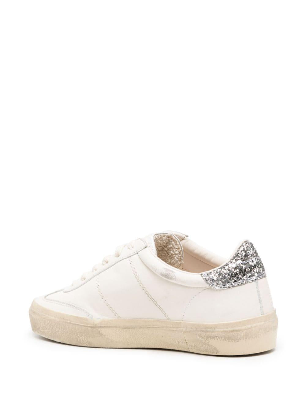 GOLDEN GOOSE Sneakers Soul Star in pelle con glitter 