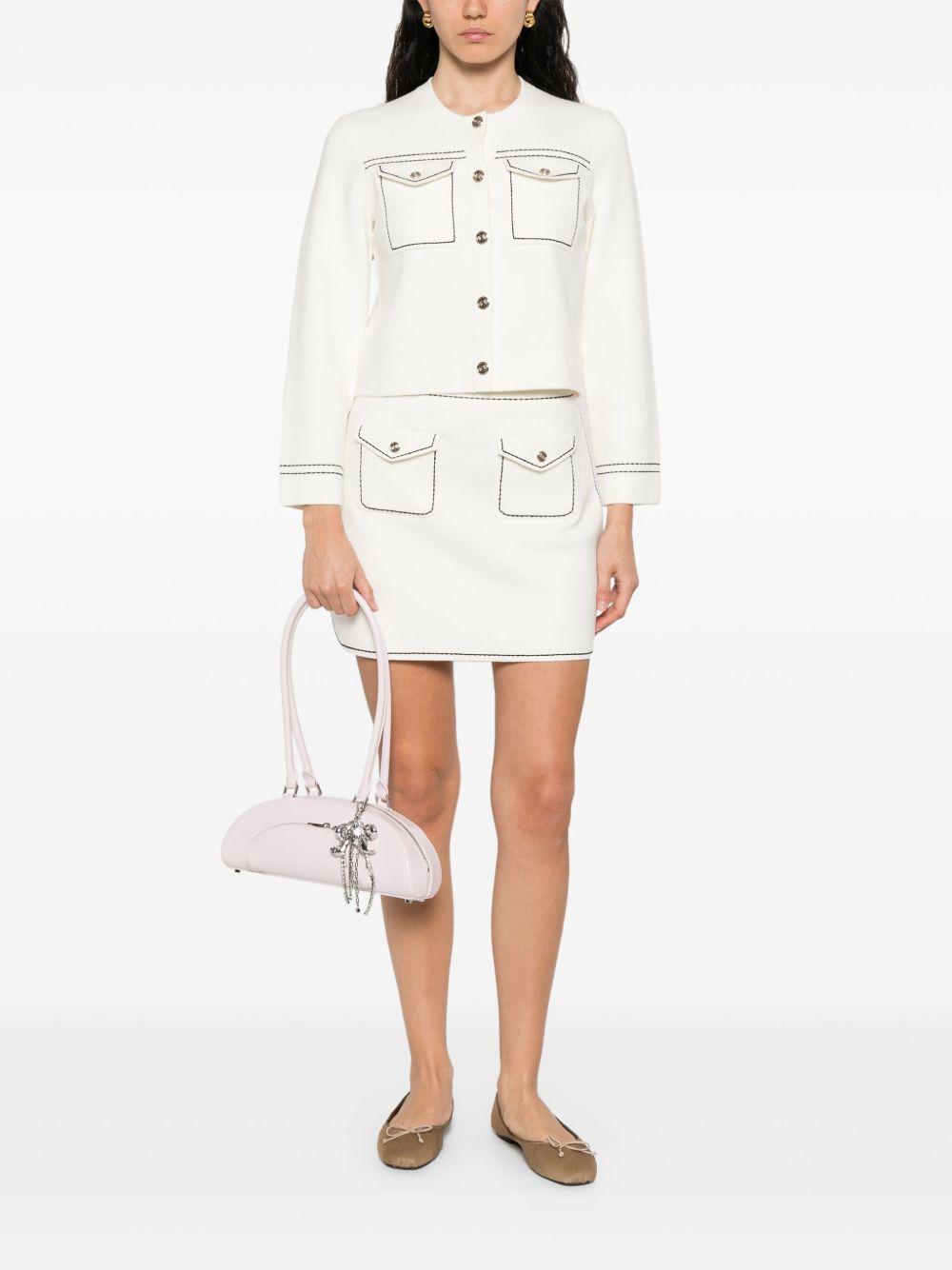 SELF PORTRAIT Borsa a spalla 'Curved Charm' 