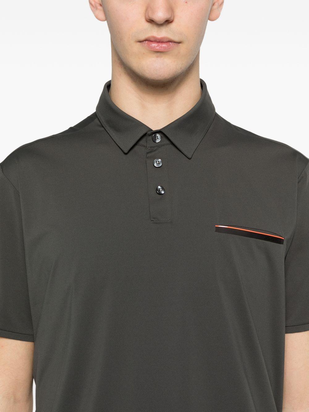 RRD ROBERTO RICCI DESIGNS Polo con taschino verde 