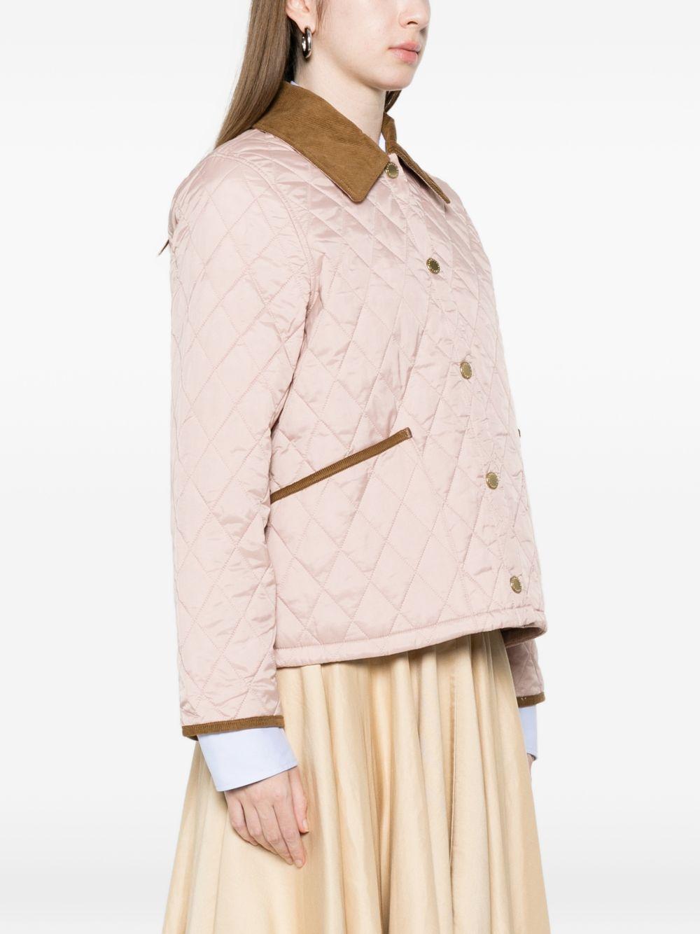 BARBOUR Giacca Liddesdale trapuntata rosa 