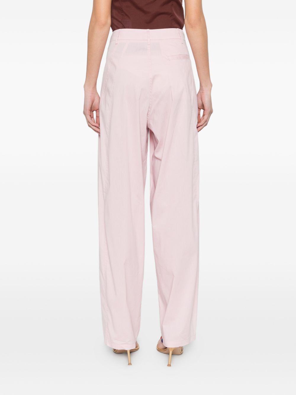 DARKPARK Pantaloni Phebe in cotone rosa 