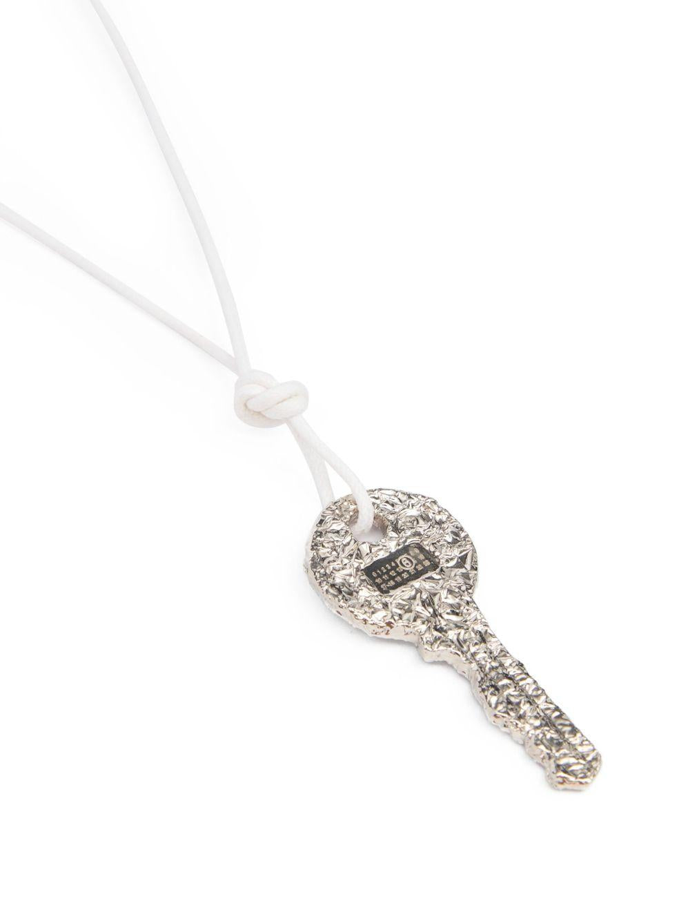 MM6 MAISON MARGIELA Collana con ciondolo a forma di chiave 