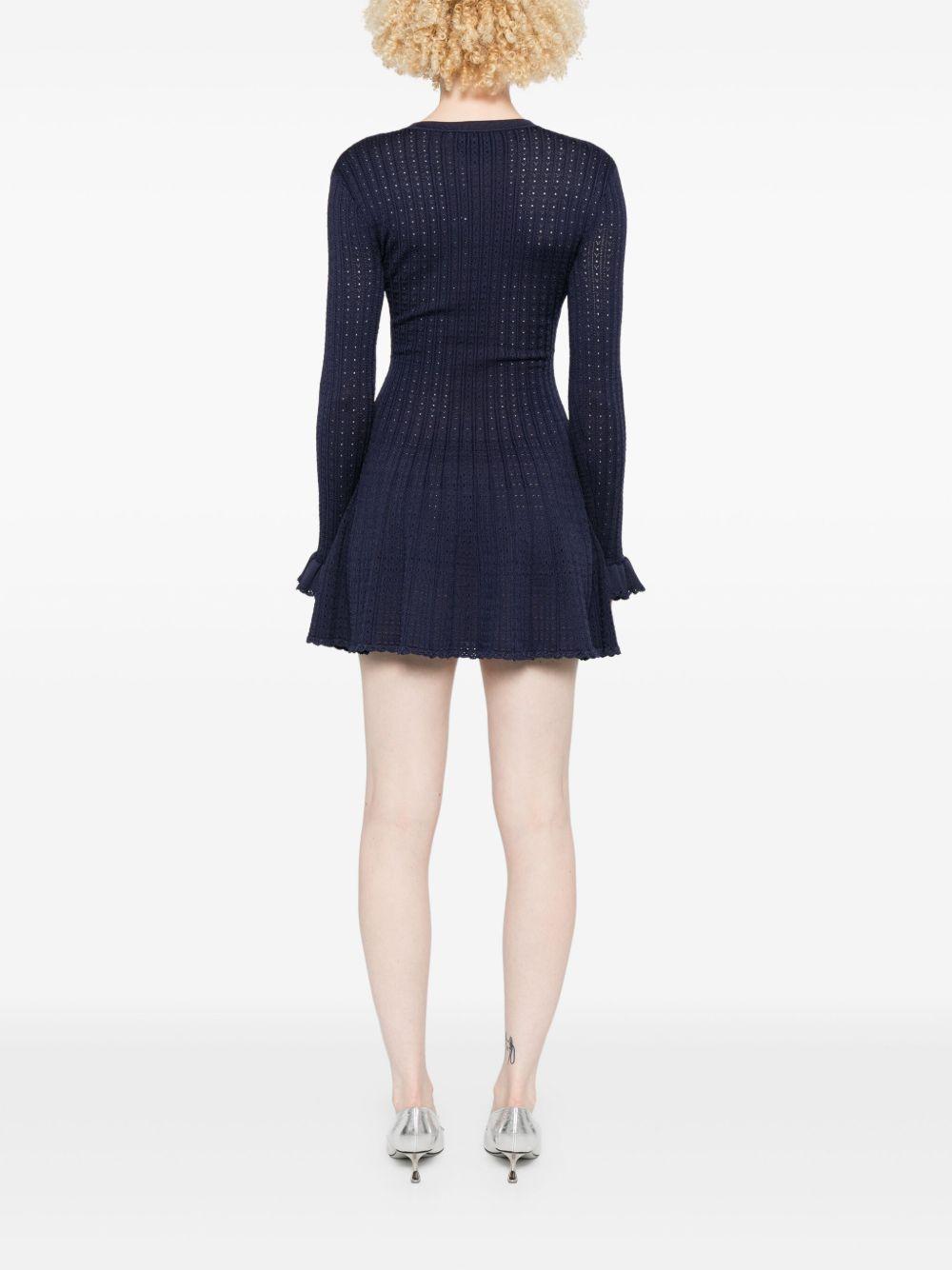 SELF PORTRAIT Abito corto in maglia 