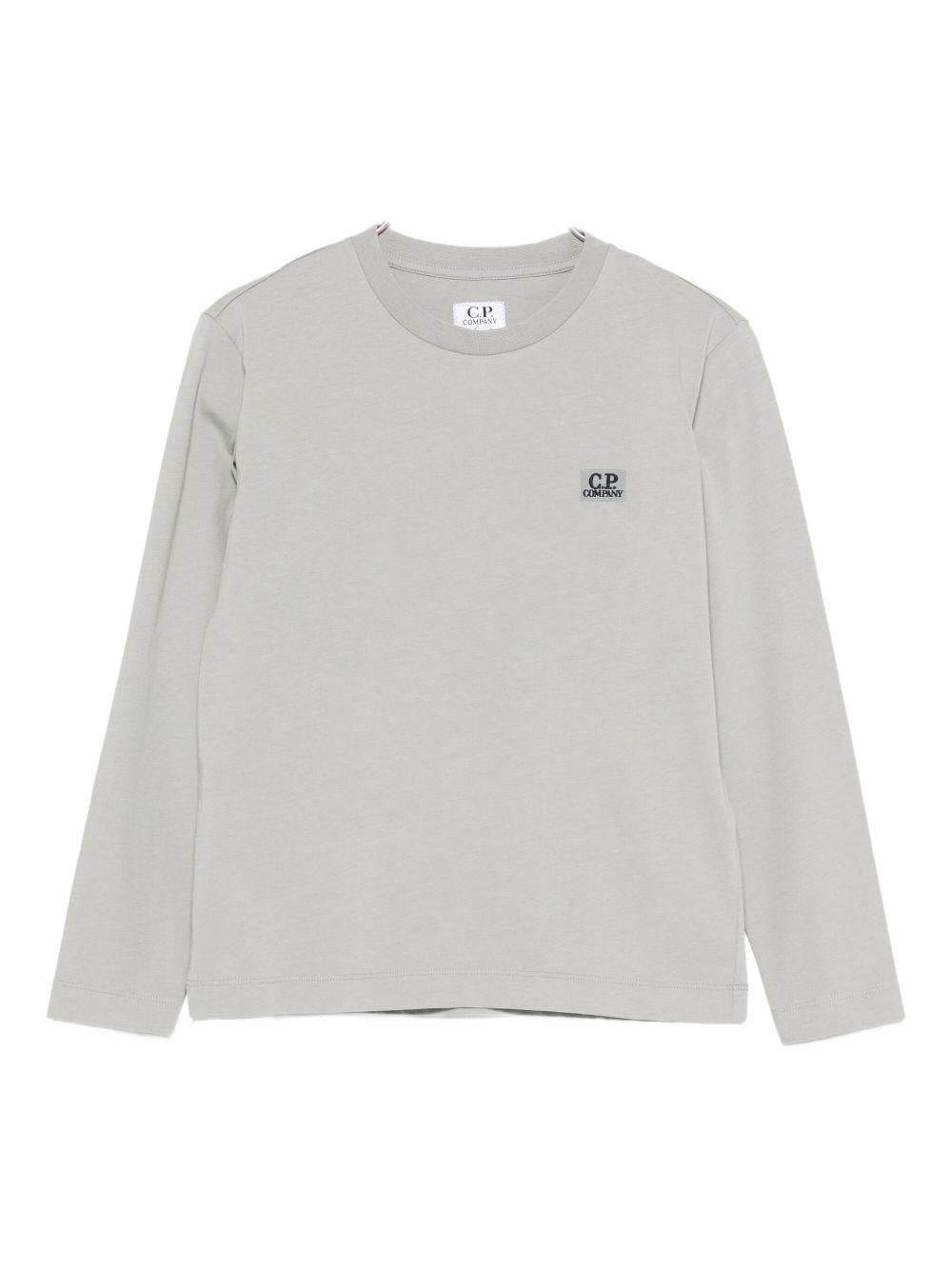 CP COMPANY T-shirt a maniche lunghe con logo 