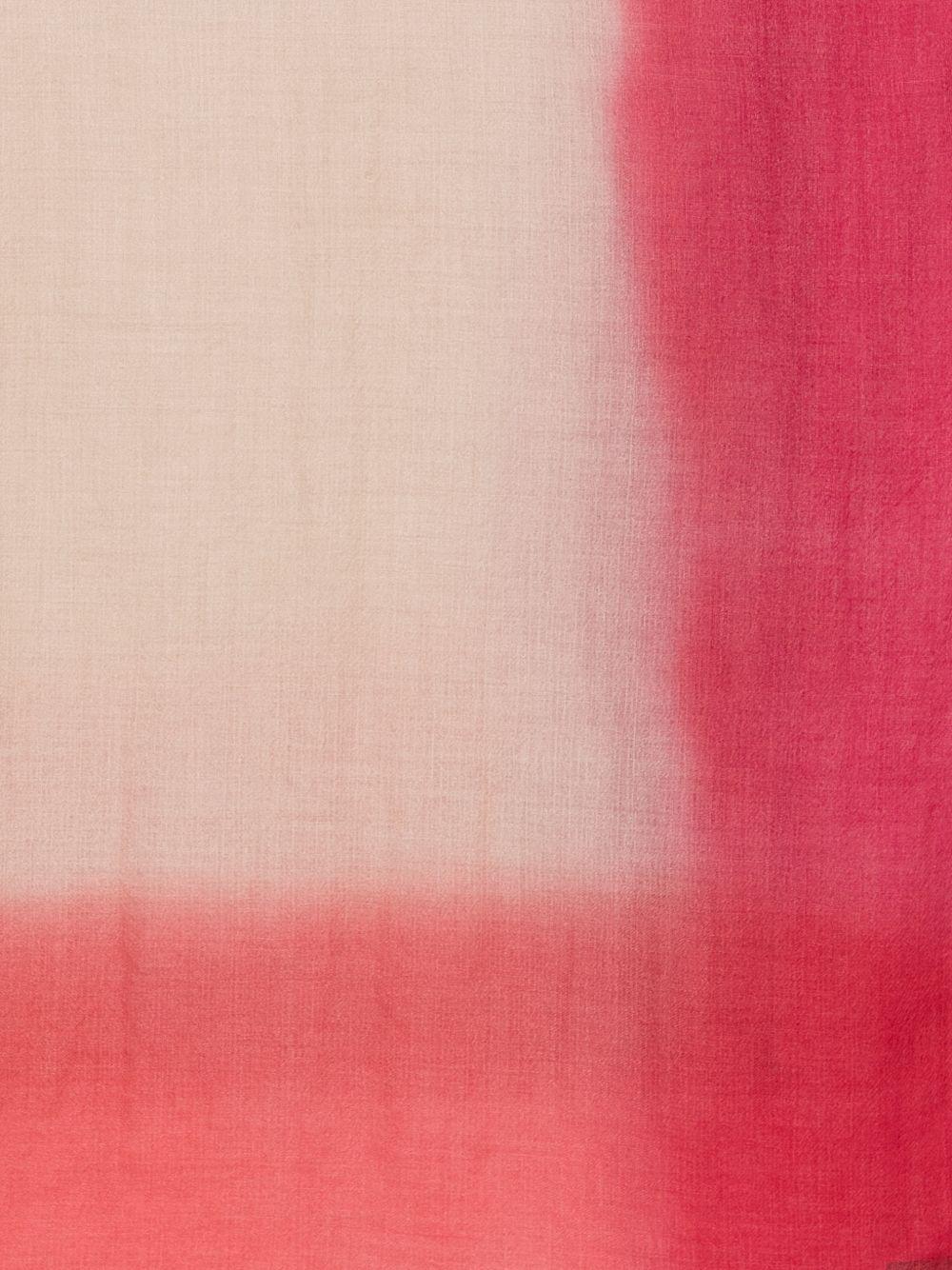 FALIERO SARTI Foulard Giudy in cashmere con contorno colorato 